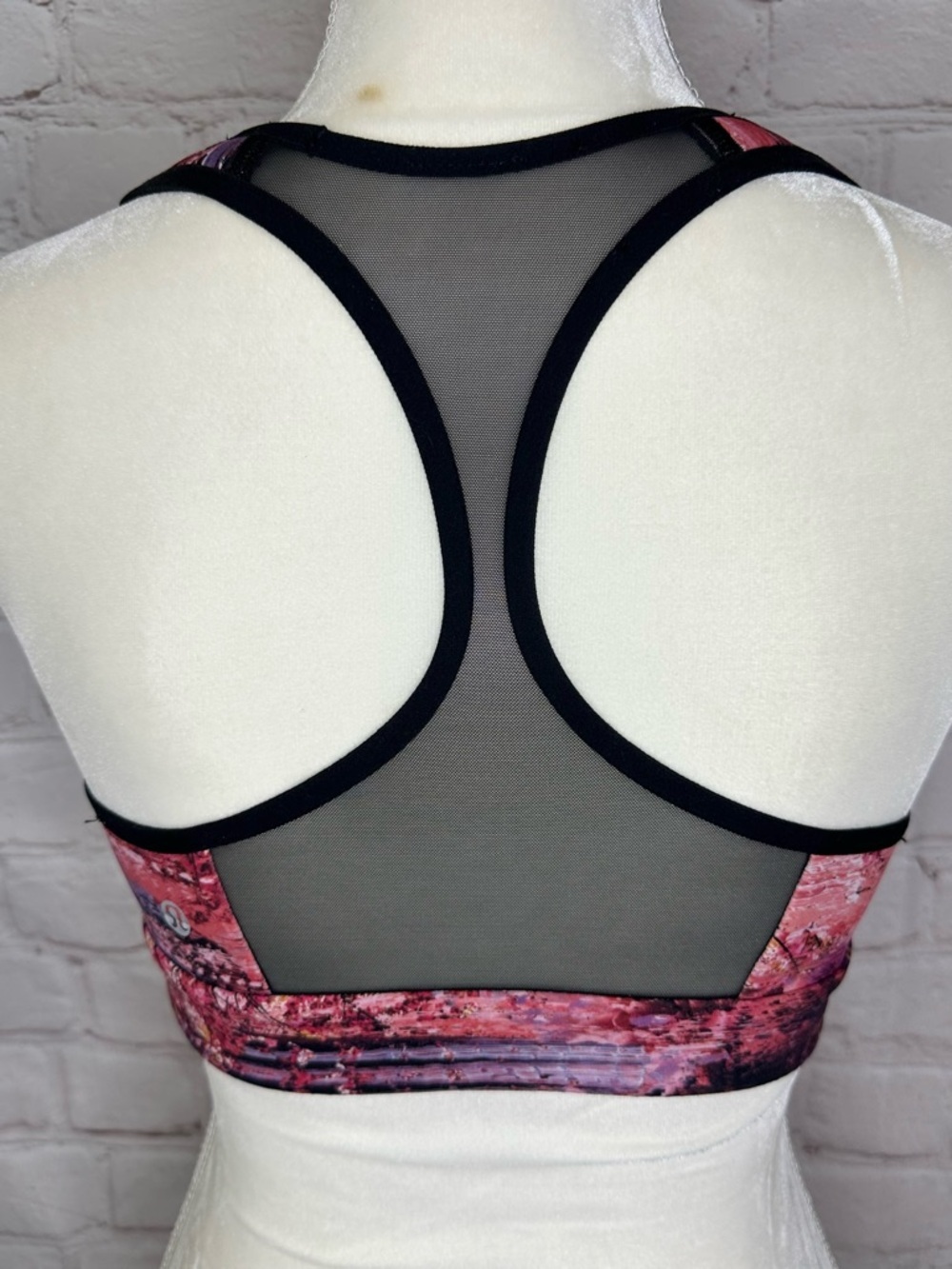 Lululemon Speed Up Bra Dahliascape Multi / Black - Picture 5 of 9